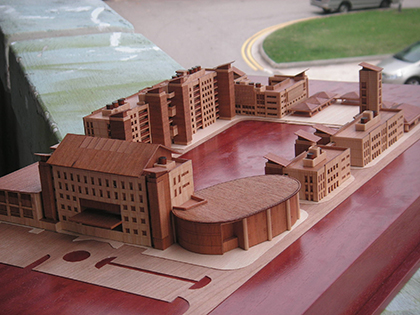 Wooden model